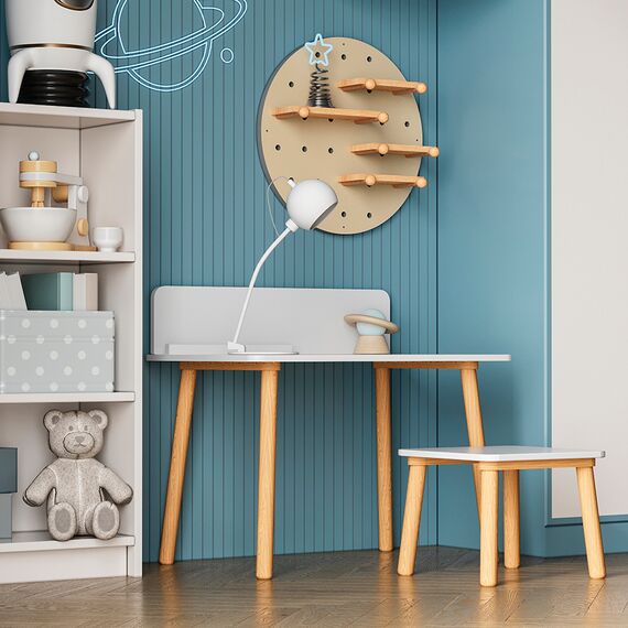 Пегборд Shely, 50 см, светлое дерево, Bergenson Bjorn, изображение 5