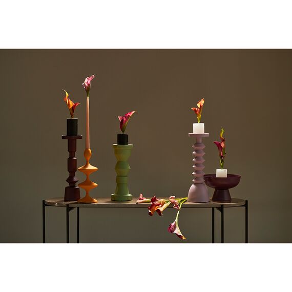 Подсвечник Vivlend, 35 см, сливовый, Bergenson Bjorn, изображение 5