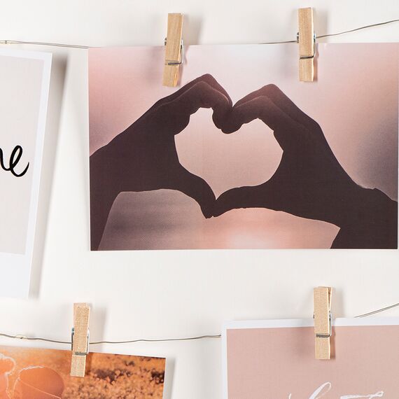 Рамка для фотографий с подсветкой Everyday, 38х38 см, белая/натуральное дерево, Bergenson Bjorn, изображение 6