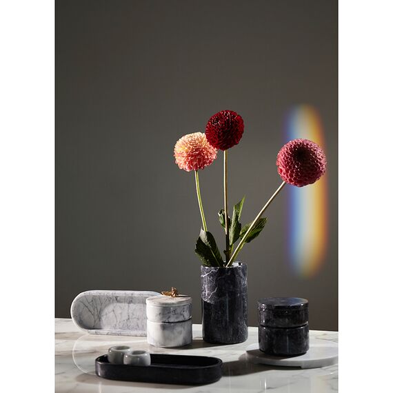 Поднос Marm, 25х10 см, белый мрамор, Bergenson Bjorn, изображение 3