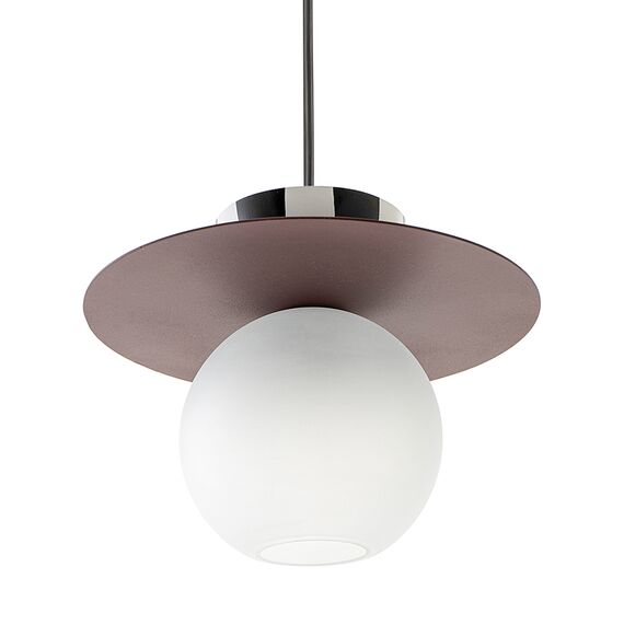 Светильник подвесной Anniken, 36х28 см, черный/белый/сливовый, Bergenson Bjorn, изображение 12