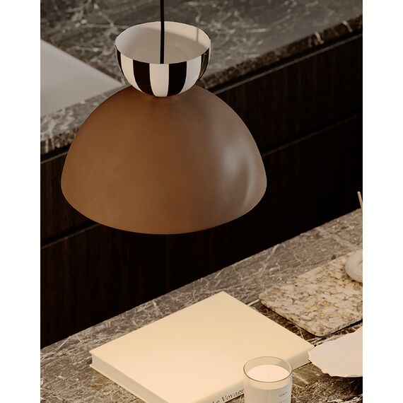 Светильник подвесной Anniken, 31х24 см, черный/белый/сливовый, Bergenson Bjorn, изображение 5