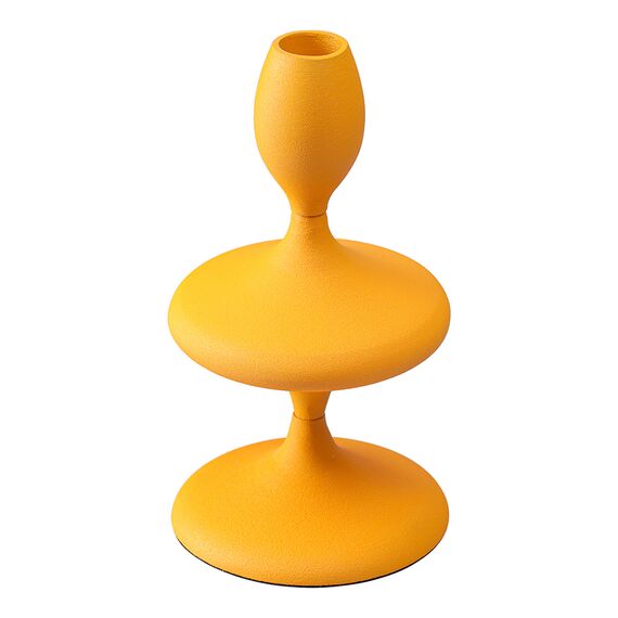 Подсвечник Vivlend, 20 см, оранжевый, Bergenson Bjorn