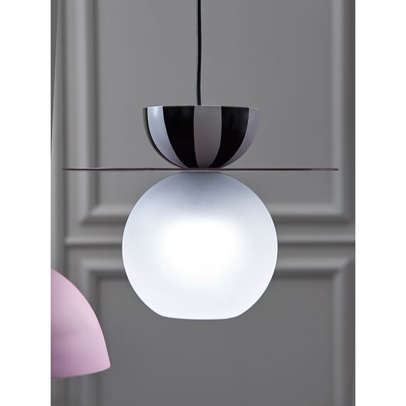 Светильник подвесной Anniken, 36х28 см, черный/белый/сливовый, Bergenson Bjorn, изображение 8