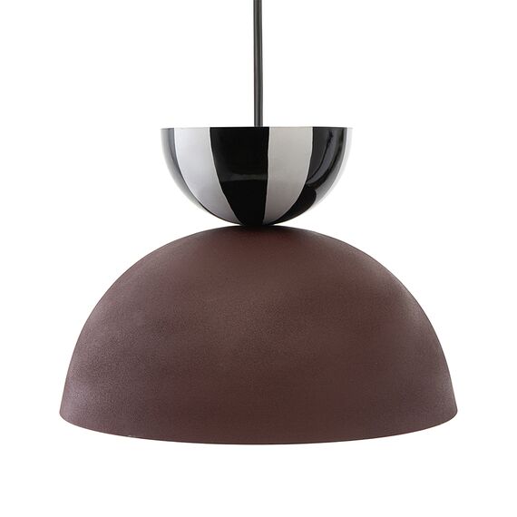 Светильник подвесной Anniken, 31х24 см, черный/белый/сливовый, Bergenson Bjorn, изображение 6