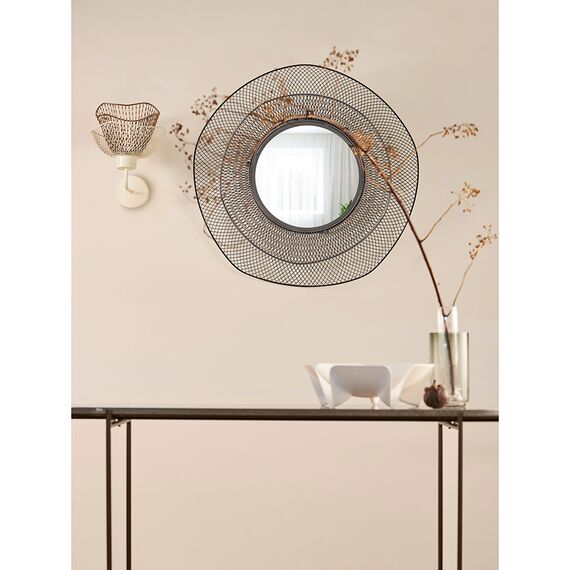 Светильник настенный Vinger, 25х30х33 см, белый/золотой, Bergenson Bjorn, изображение 2