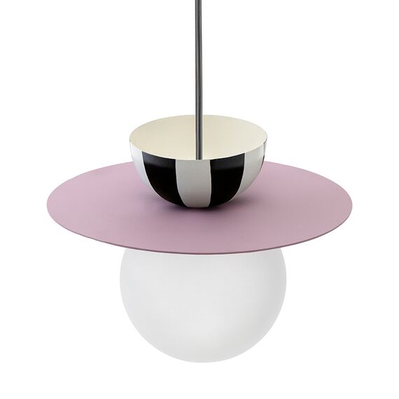 Светильник подвесной Anniken, 36х28 см, черный/белый/лиловый, Bergenson Bjorn, изображение 9
