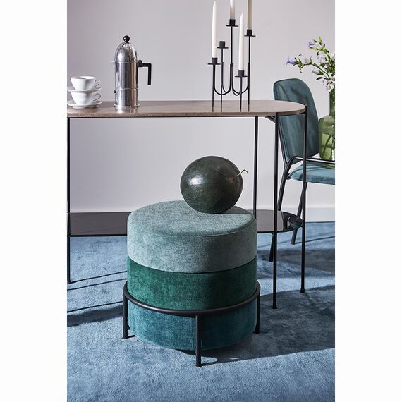 Пуф Norunn, шенилл, мятно-бирюзовый, Bergenson Bjorn, изображение 2
