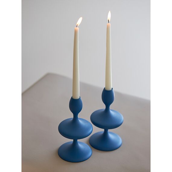 Подсвечник Vivlend, 20 см, синий, Bergenson Bjorn, изображение 4