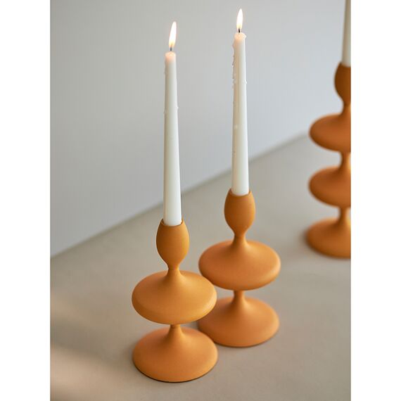 Подсвечник Vivlend, 20 см, оранжевый, Bergenson Bjorn, изображение 4