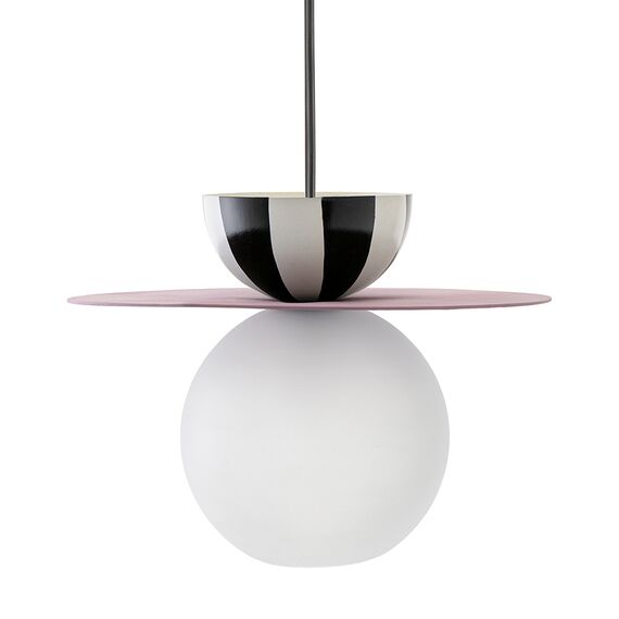 Светильник подвесной Anniken, 36х28 см, черный/белый/лиловый, Bergenson Bjorn, изображение 8