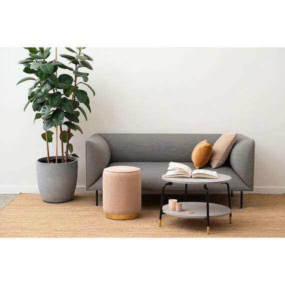 Пуф Evie, букле, бежево-розовый, Bergenson Bjorn, изображение 4