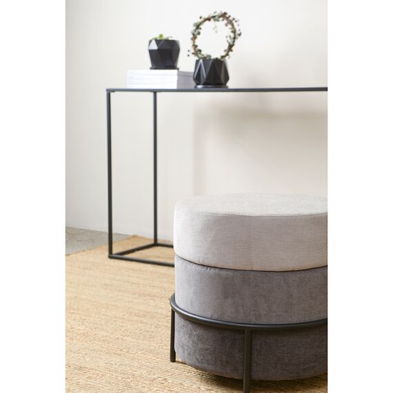 Пуф Norunn, шенилл, дымчато-серый, Bergenson Bjorn, изображение 4