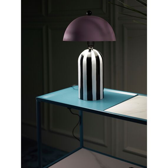 Светильник настольный Anniken, 25х38 см, черный/белый/лиловый, Bergenson Bjorn, изображение 5