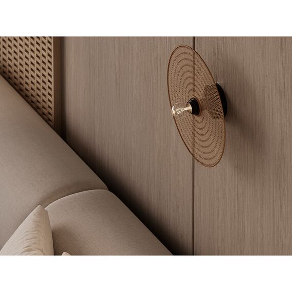 Светильник настенный Vinger, 37,5х19 см, бежевый, Bergenson Bjorn, изображение 4