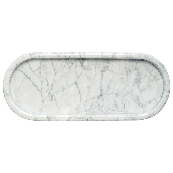 Поднос Marm, 25х10 см, белый мрамор, Bergenson Bjorn, изображение 5