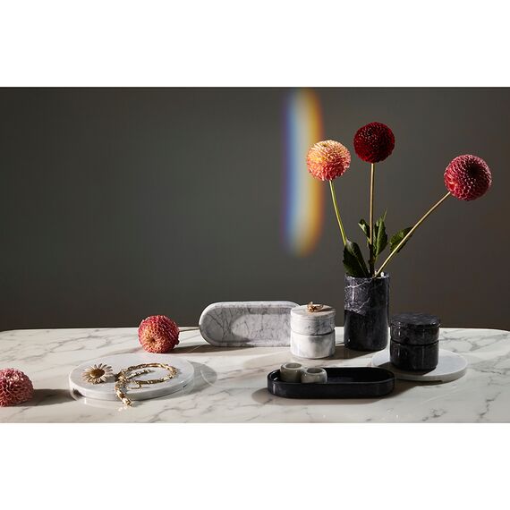 Поднос Marm, 25х10 см, белый мрамор, Bergenson Bjorn, изображение 8