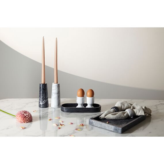 Поднос Marm, 25х10 см, черный мрамор, Bergenson Bjorn, изображение 2