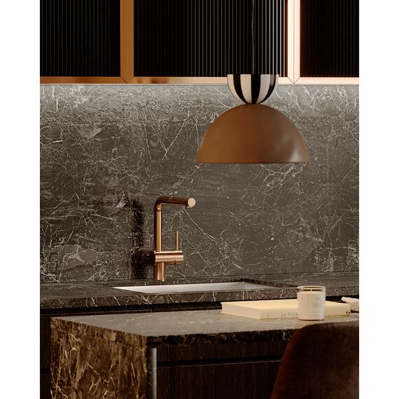 Светильник подвесной Anniken, 31х24 см, черный/белый/сливовый, Bergenson Bjorn, изображение 2