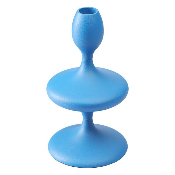 Подсвечник Vivlend, 20 см, синий, Bergenson Bjorn