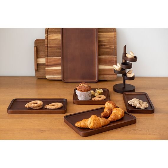 Поднос Bernt, 36х24 см, орех, Bergenson Bjorn, изображение 5