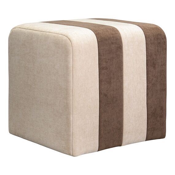 Пуф Idar, шенилл, коричнево-бежевый, Bergenson Bjorn, изображение 8
