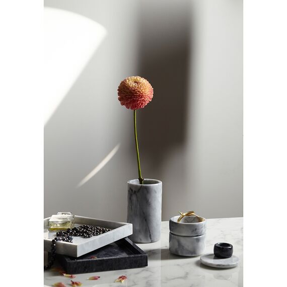 Поднос Marm, 25х25 см, белый мрамор, Bergenson Bjorn, изображение 4