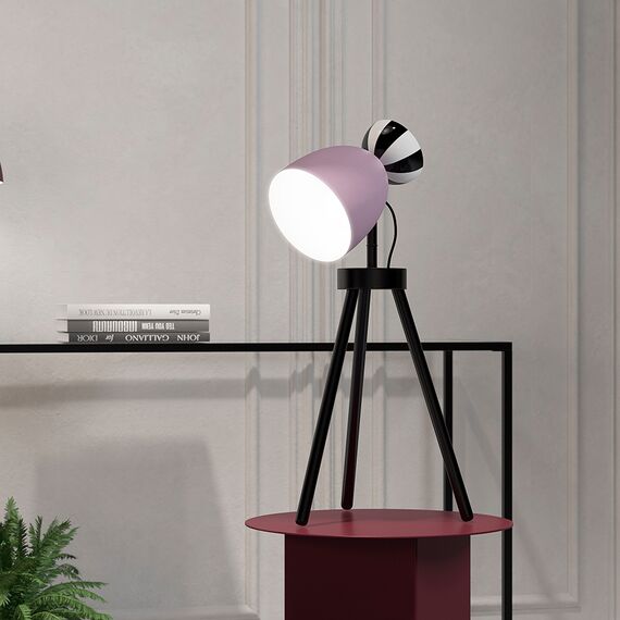 Светильник настольный Anniken, 20х58 см, черный/белый/лиловый, Bergenson Bjorn, изображение 5