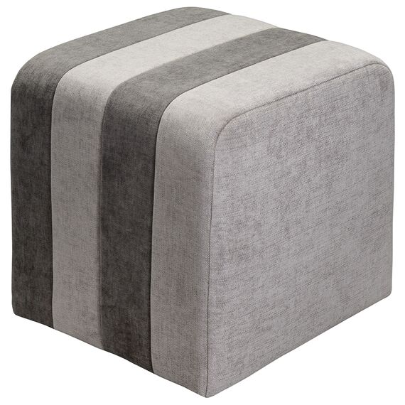 Пуф Idar, шенилл, серый, Bergenson Bjorn