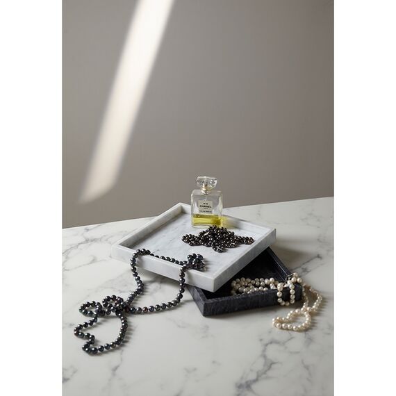 Поднос Marm, 25х25 см, черный мрамор, Bergenson Bjorn, изображение 3