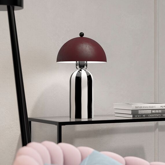 Светильник настольный Anniken, 25х38 см, черный/белый/сливовый, Bergenson Bjorn, изображение 10