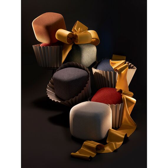 Пуф Trffel, синий, LATITUDE, изображение 2