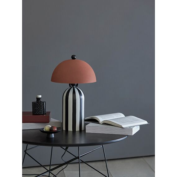 Светильник настольный Anniken, 25х38 см, черный/белый/терракотовый, Bergenson Bjorn, изображение 2