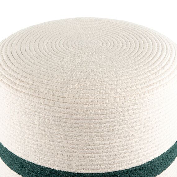 Пуф Andrin, светло-бежевый/зеленый, Bergenson Bjorn, изображение 6