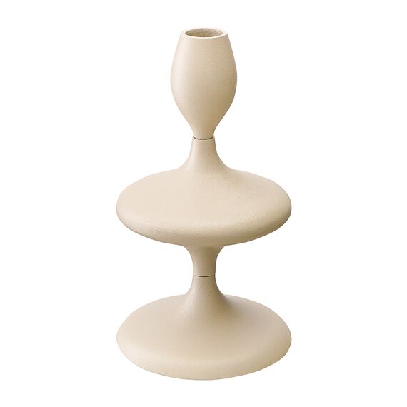 Подсвечник Vivlend, 20 см, бежевый, Bergenson Bjorn