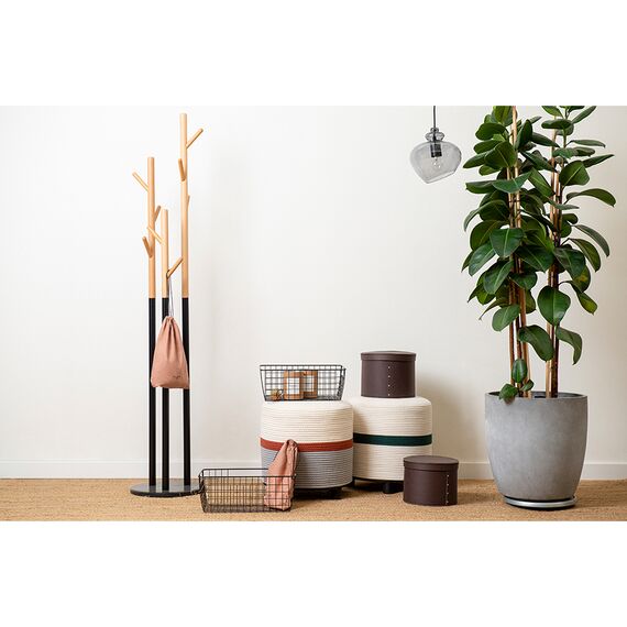 Пуф Andrin, светло-бежевый/зеленый, Bergenson Bjorn, изображение 4