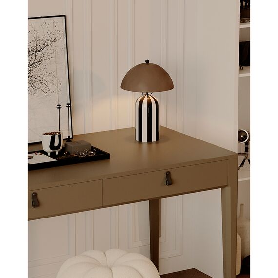 Светильник настольный Anniken, 25х38 см, черный/белый/сливовый, Bergenson Bjorn, изображение 7