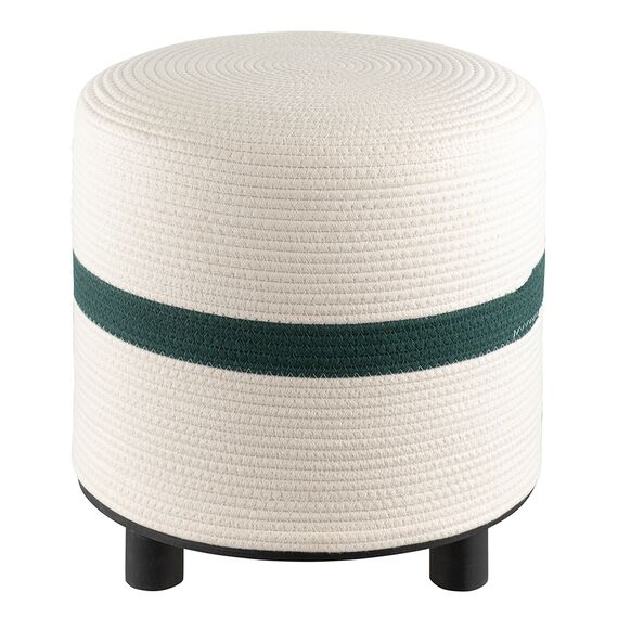Пуф Andrin, светло-бежевый/зеленый, Bergenson Bjorn, изображение 5