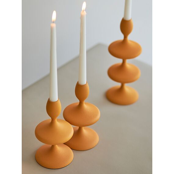 Подсвечник Vivlend, 20 см, оранжевый, Bergenson Bjorn, изображение 3