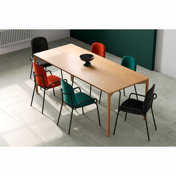 Стол обеденный Saga, 85х200 см, ясень, LATITUDE, изображение 3