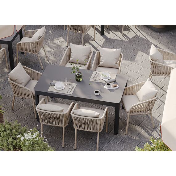 Стол обеденный Leif, 160х90 см, темно-серый, Bergenson Bjorn, изображение 7