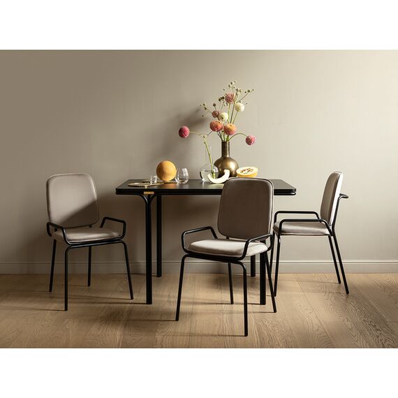 Стол обеденный Ror, 85х120 см, черный, LATITUDE, изображение 12