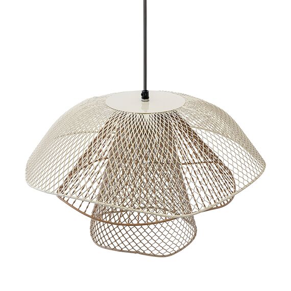 Светильник подвесной Vinger, 48х30 см, белый/бежевый/золотой, Bergenson Bjorn, изображение 10