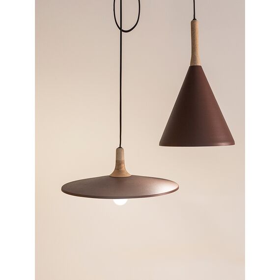 Светильник подвесной Mango Pyor, 40х13 см, сиреневый, Bergenson Bjorn, изображение 4