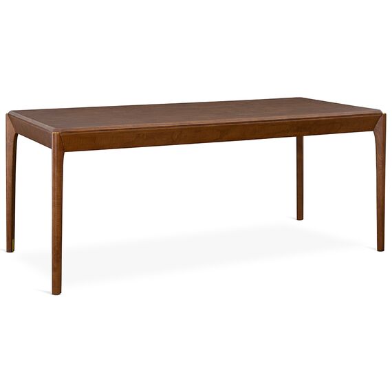 Стол обеденный Aska, 85х180 см, орех, LATITUDE