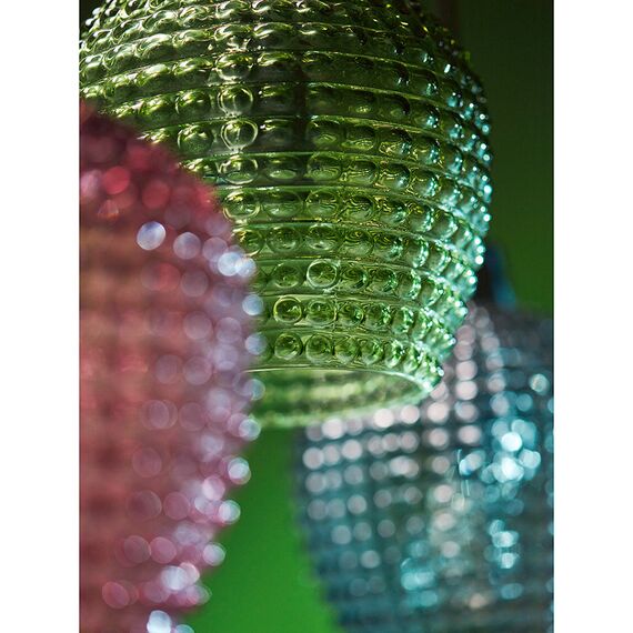 Светильник подвесной каскадный Aurora, 110х18 см, сливовый/зеленый/серый, Bergenson Bjorn, изображение 16