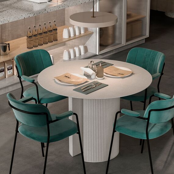 Стол обеденный Ellie, 120 см, серый, Bergenson Bjorn, изображение 3