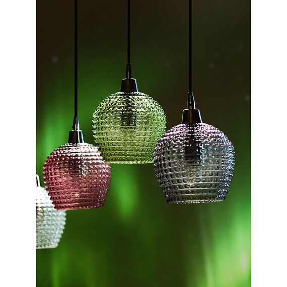 Светильник подвесной каскадный Aurora, 110х18 см, сливовый/зеленый/серый, Bergenson Bjorn, изображение 10