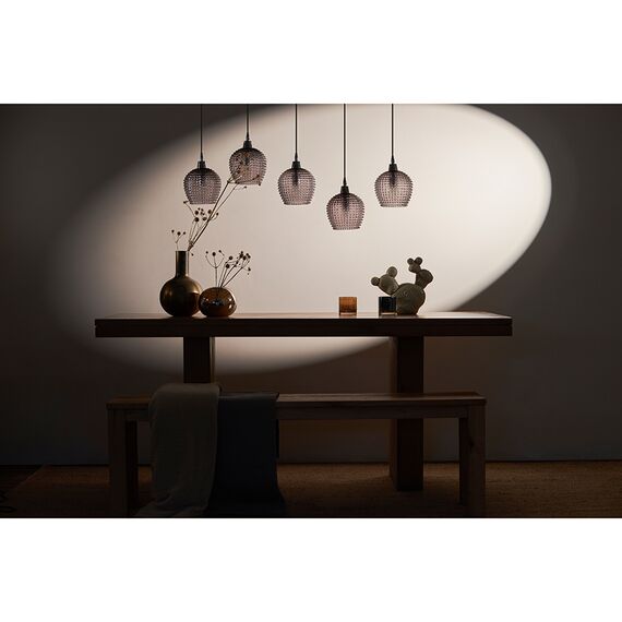 Светильник подвесной каскадный Aurora, 110х18 см, серый, Bergenson Bjorn, изображение 2