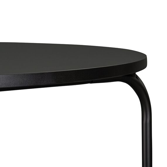Стол обеденный Ror, 90 см, черный, LATITUDE, изображение 2